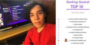 Alumno de Ingeniería de la Anáhuac Oaxaca en el Top Ten de Latinoamérica del Maratón IBM 2020