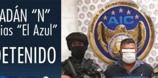 Cae ‘El Azul’, líder del Cártel de Santa Rosa de Lima