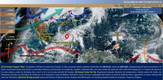 Se prevén fuertes lluvias durante esta noche