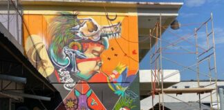 En Oaxaca, reclusos pintan murales en Penitenciaría Central