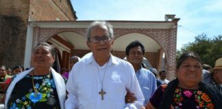 Da positivo a Covid-19 obispo de Tehuantepec, Oaxaca