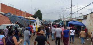 Se reporta enfrentamiento en la central de abasto