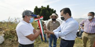 Constata Oswaldo García éxito del programa municipal “Corredor sustentable de macrotúneles”