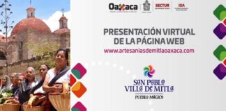 Sectur y San Pablo Villa de Mitla presentan sitio online de artesanías