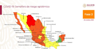 Con más de 20 mil casos positivos de COVID, Oaxaca regresa a semáforo amarillo