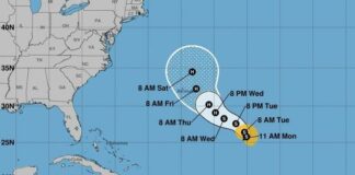 Se formó la tormenta tropical Epsilon en el Atlántico Central: esta será su trayectoria