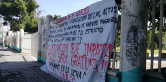 Amagan organizaciones con mantener toma de la UABJO