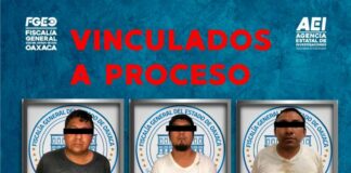 A prisión tres probables homicidas en Unión Hidalgo