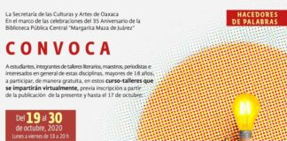 Celebra Biblioteca Pública Central “Margarita Maza” 35 aniversario con cursos y talleres gratuitos