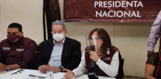 “Cuento con todos los requisitos para dirigir Morena”, dice Yeidckol en Oaxaca