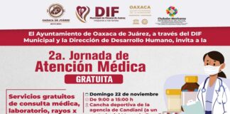 Invita Ayuntamiento a la Jornada de Atención Médica Gratuita en Candiani