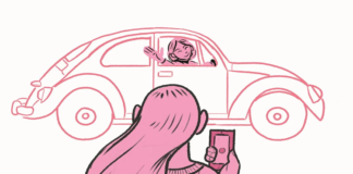 La “vochita feminista”, un taxi seguro para mujeres en Oaxaca