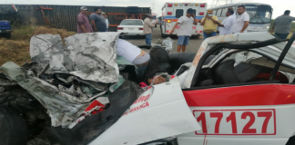 Dos muertos deja fuerte choque en el Istmo