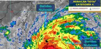 Prevén lluvias fuertes en sureste de México por frente frío 13 e ‘Iota’