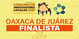 Municipio de Oaxaca, finalista en “Concurso de Innovadores Locales, Ciudades Protagonistas 2020”