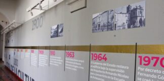 Reubica CCO línea del tiempo que narra la historia del Ex Convento de Santa María de los Ángeles