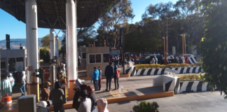 Normalista toman caseta de Huitzo y realizan “boteo”
