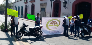 Sindicalizados de Bachilleratos Comunitarios exigen respeto a derechos laborales