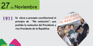 EfeméridesRIO: Se eleva a precepto constitucional el principio de “No reelección”