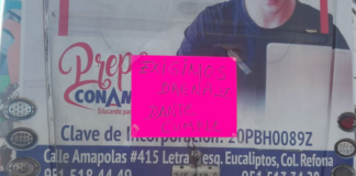 Colonos de Santa Lucía exigen obra de drenaje, denuncian omisión de Dante Montaño
