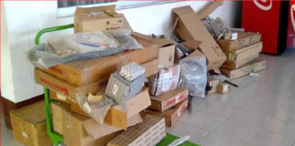 Detienen a 3 sujetos con autopartes robadas