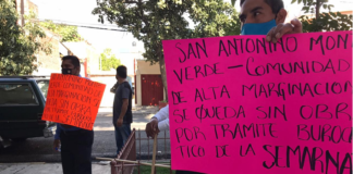 Pobladores de Monte Verde protestan en Semarnat, denuncian altos costos de estudios ambientales