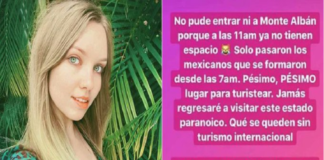Tunden a Influencer rusa por llamar “estado paranoico” a Oaxaca por restricciones ante Covid_19