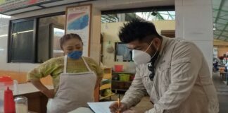 Realiza Ayuntamiento verificación sanitaria de 300 locales del Mercado 20 de Noviembre