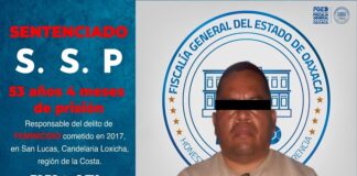 Dan 53 años de cárcel a presunto feminicida en la Costa