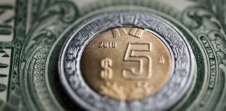 Peso mexicano se aprecia 0.22% en última sesión del 2020; cotiza en 19.8460 por dólar