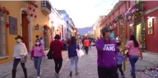 Pese a aumento de COVID-19, turistas llegan a Oaxaca