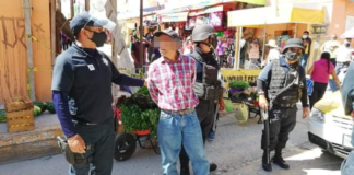 Continúan las detenciones en Oaxaca por no usar cubrebocas