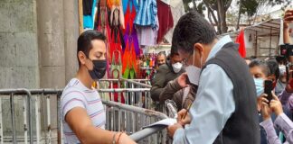 Regresa Antorcha Campesina al chantaje; protesta y entrega pliego petitorio a Murat
