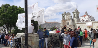 Protestan integrantes de CNPA para exigir apoyos ante pandemia