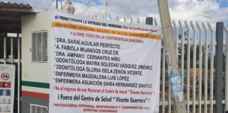 Denuncian abandono en centro de salud de la agencia Vicente Guerrero, amagan con bloqueos