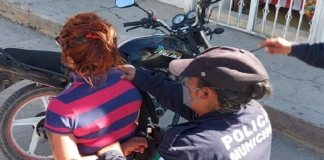 Inician las primeras detenciones en Nochixtlán por no usar cubrebocas