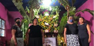 Pese a emergencia por COVID-19, fieles de Santa María Xandi festejan al Cristo Negro