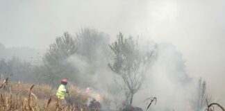 Reportan fuerte incendio en Zimatlán de Álvarez