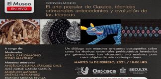 Invita Seculta al conservatorio “El arte popular de Oaxaca”