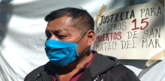 Pobladores exigen justicia tras masacre en Huazantlán