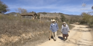 Ancianos en Oaxaca caminan hasta 40 minutos para recibir vacuna contra COVID