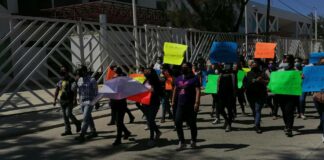 Piden Justicia para Carolina, mujer asesinada por su esposo en Oaxaca