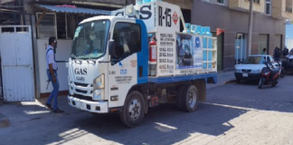 Hieren a empleado de Gas LP durante asalto