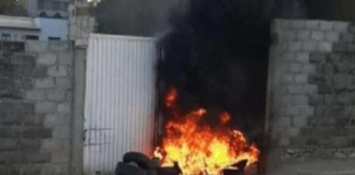 Incendian cuartel de la policía municipal de Tehuantepec