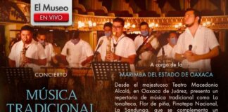 Marimba del Estado de Oaxaca brindará concierto virtual a público de Nuevo León