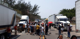 Después de 8 días, levantan bloqueo en carretera transístmica