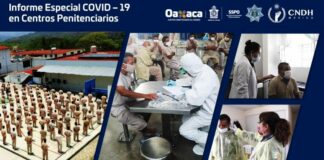 Refuerza la SSPO atención a penales del estado para prevenir el Covid