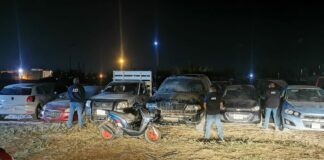 Asegura Fiscalía vehículos robados en Valles Centrales