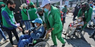 Con apoyo militar se amplía plan de vacunación, anuncia AMLO