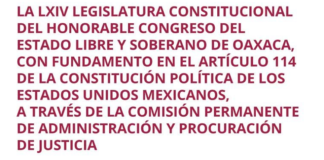 Emite Congreso convocatoria para elegir a titular de la Fiscalía